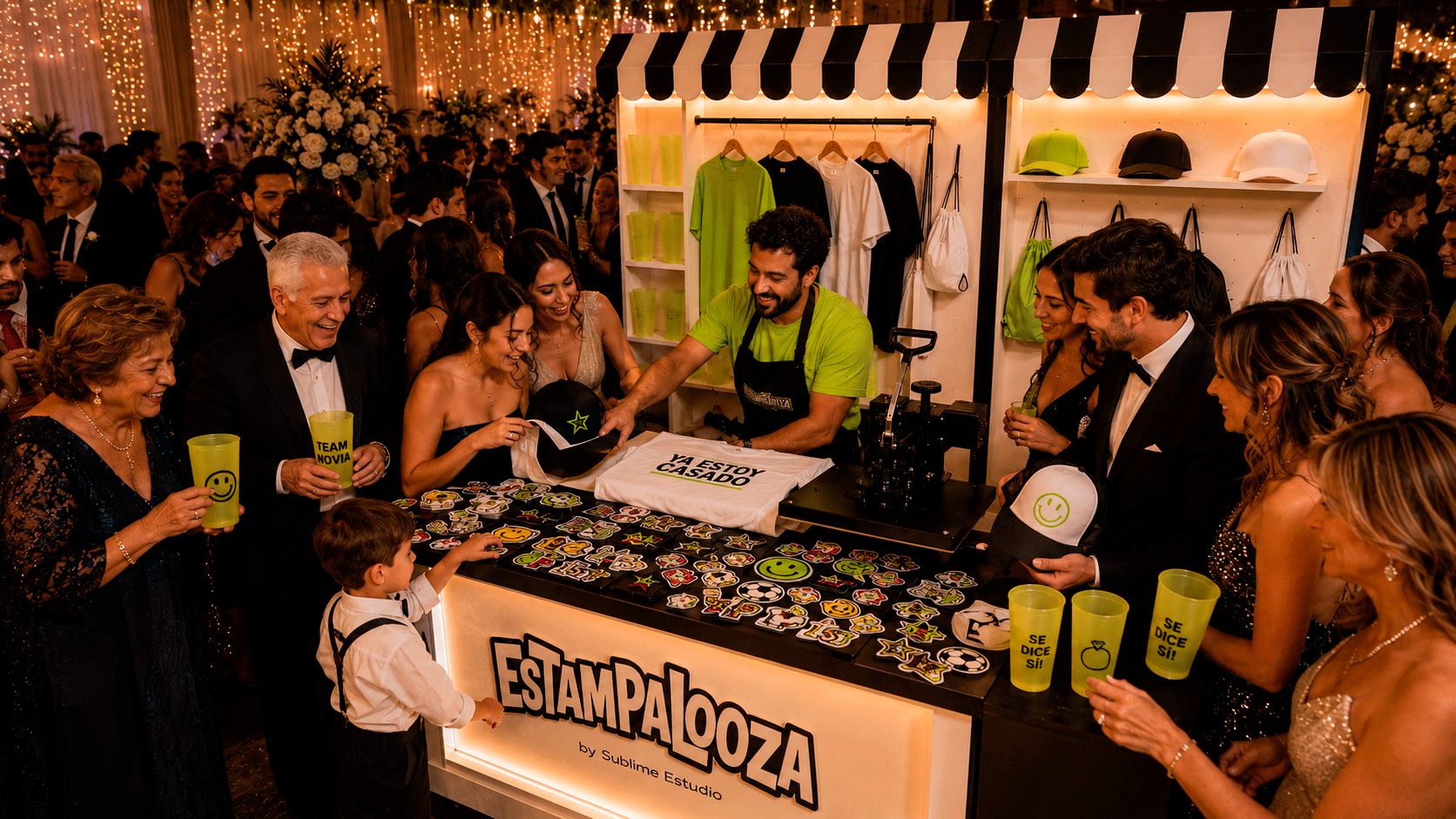 Estampalooza en eventos