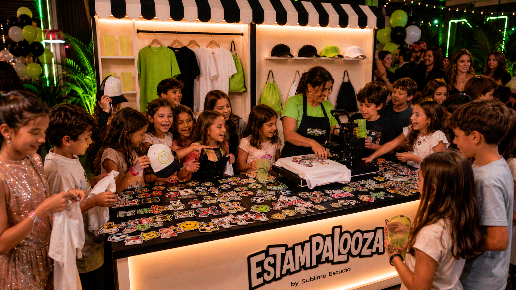 Estampalooza en eventos