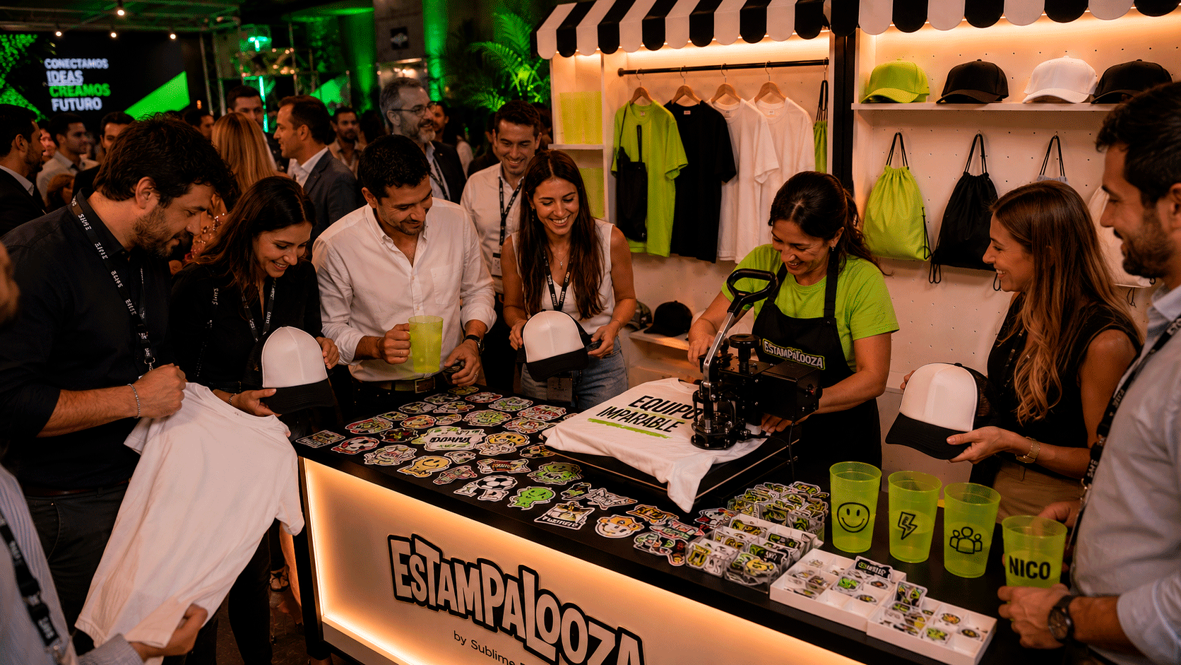 Estampalooza en eventos