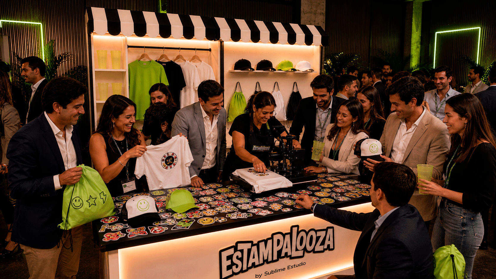 Estampalooza en eventos